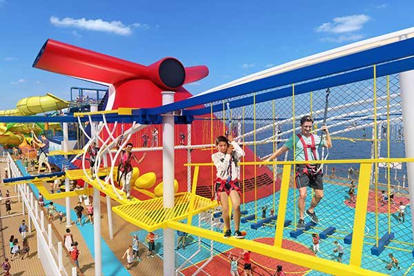 Carnival Festivale - Ropes Course