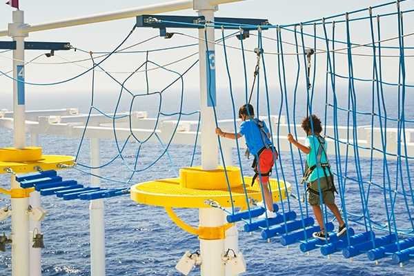 Carnival Mardi Gras - Ropes Course