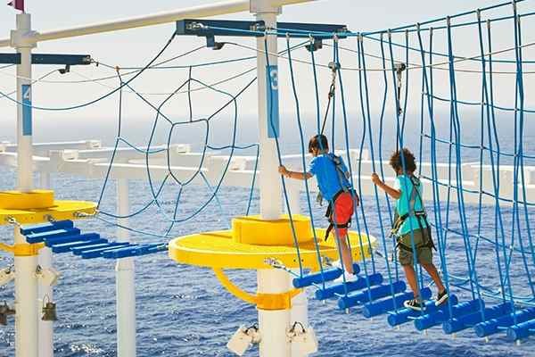 Carnival Sunshine - Ropes Course