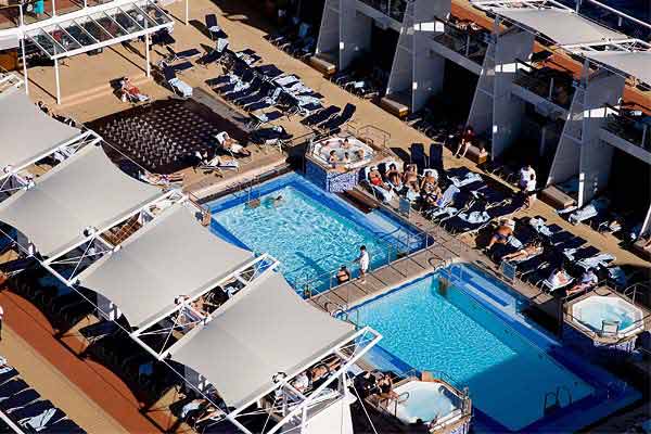 Celebrity Reflection - Pool Deck