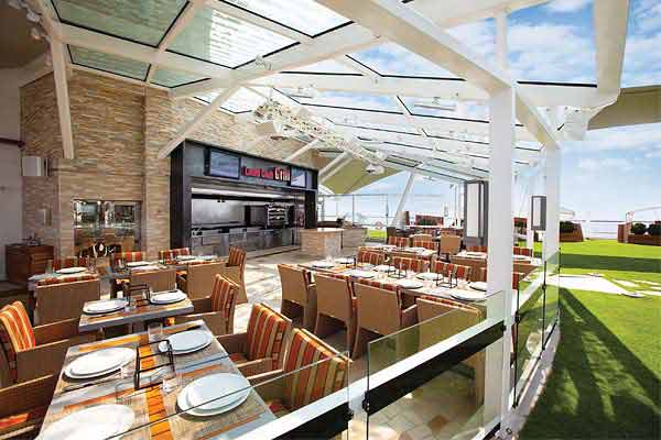 Celebrity Silhouette - Lawn Club Grill