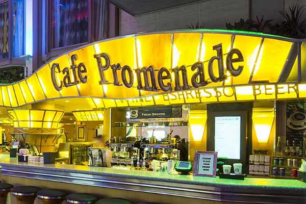 Ovation of the Seas - Cafe Promenade